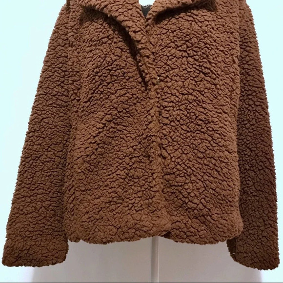 Caslon NWOT Faux Shearling Jacket Women M - Picture 4 of 14